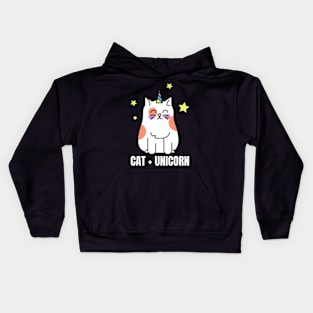 Cat + Unicorn Kids Hoodie